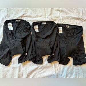 2 pair women's BONTRAGER Cycling Shorts SOLSTICE WSD, Black, size M